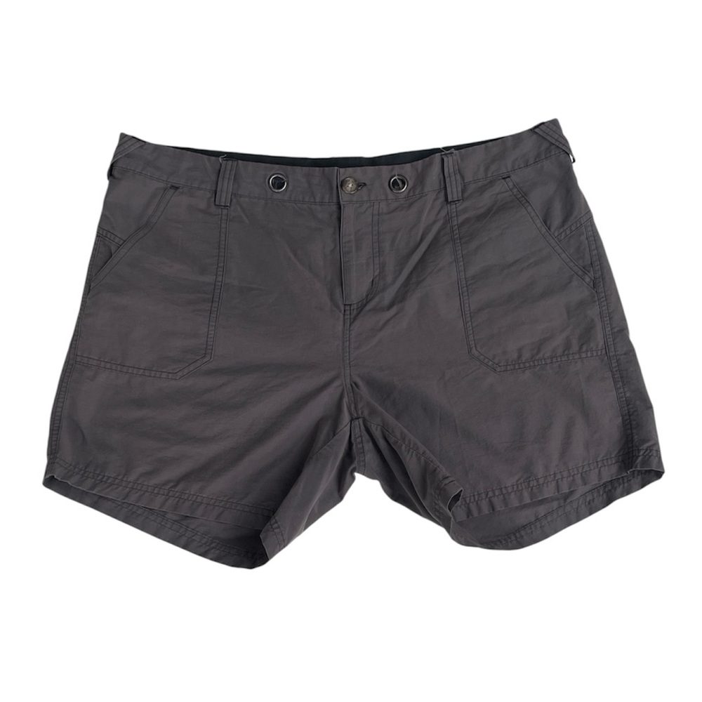 COLUMBIA WOMENS GRAY LIGHTWEIGHT SHORTS SIZE LARGE